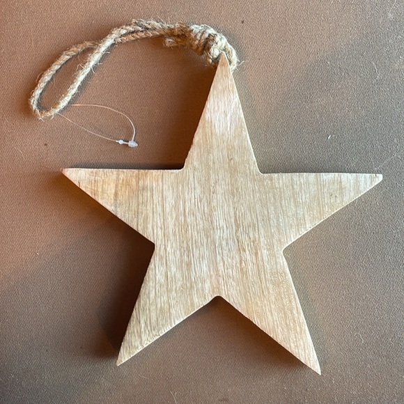 Wooden Star Ornament - Picture 3 of 7